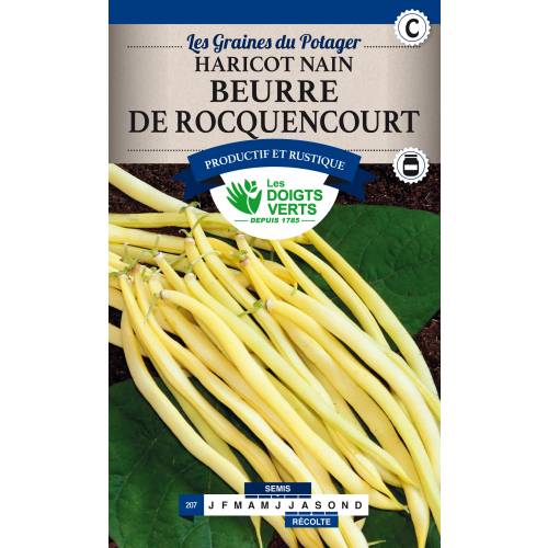Feijo-verde ano mangetout 'Beurre Rocquencourt'