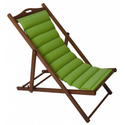 Cadeira de praia luxo - Verde-Anis