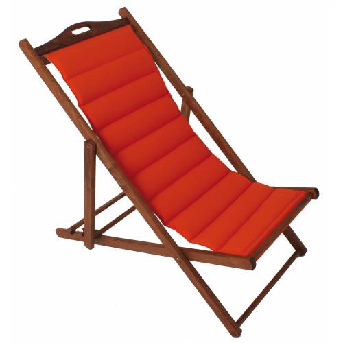 Cadeira de praia luxo - Vermelho