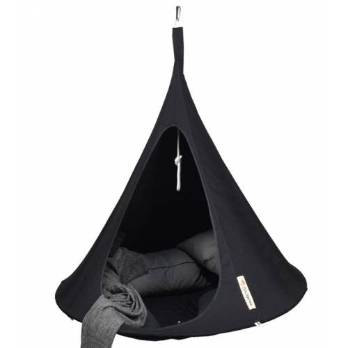 Cama Suspensa - Cacoon Duplos - Preto