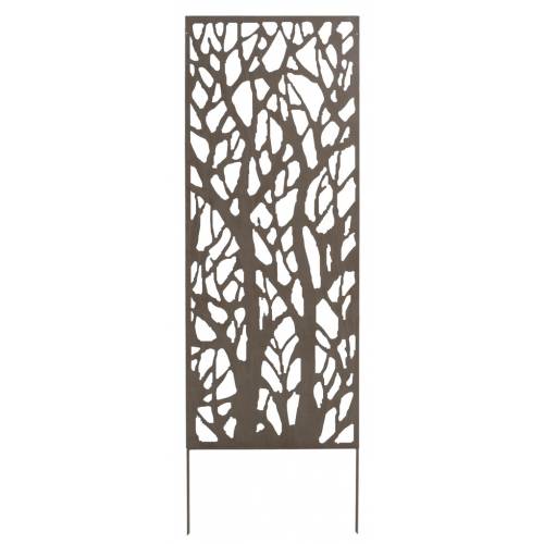 Trelia Decorativa em Metal - Floresta - 0,6x1,5 m