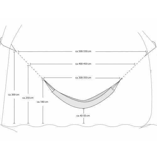 Cama de Rede 200x100cm - Tahiti Kolibri - Amazonas