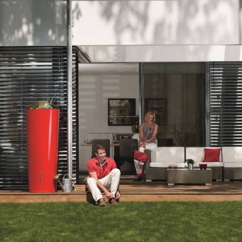 Recuperador de gua - Color - 350 L - Vermelho