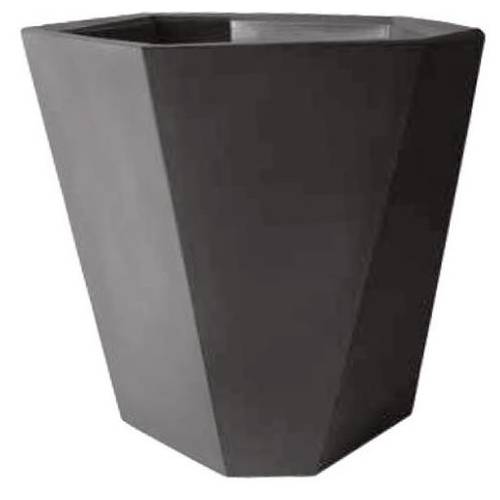 Vaso Gigante Rock  D 105 A.104 cm - Cinza