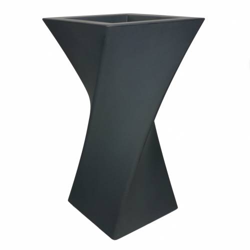 Vaso Design Triangolo- 55x55 x A.100cm - Antracite