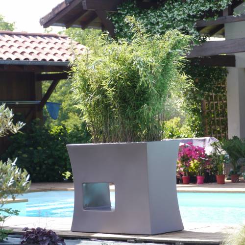 Jardineira Design - 100x45 x A.80cm – Cinza