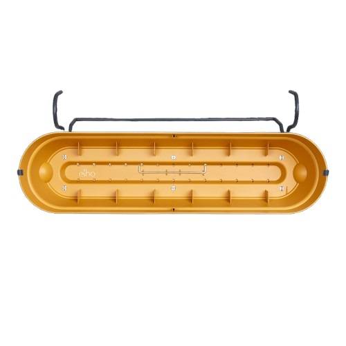 Floreira Varanda Vibia Campana -70 cm-Amarelo-Elho