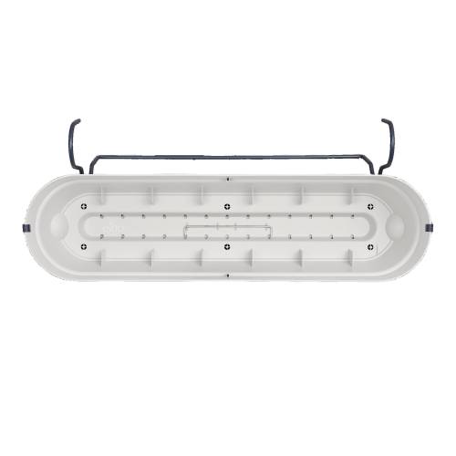 Floreira Varanda Vibia Campana -70 cm-Branco-Elho
