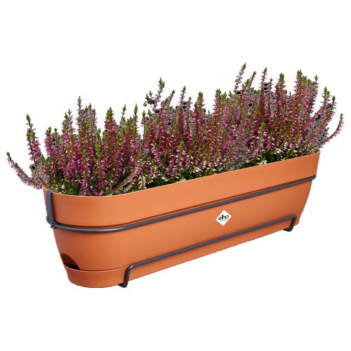 Floreira Varanda Vibia Campana-70cm-Terracota-Elho