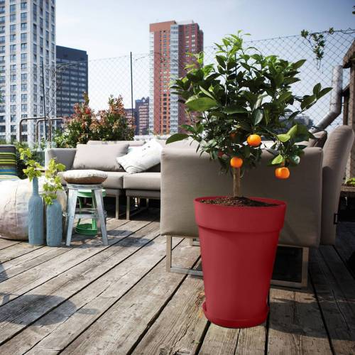 Loft Urban Round High  D.42 A.56 Vermelho-Teatro