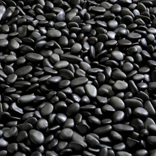 Seixos Decorativos - Black Pearl - Vrac - 1/3 cm