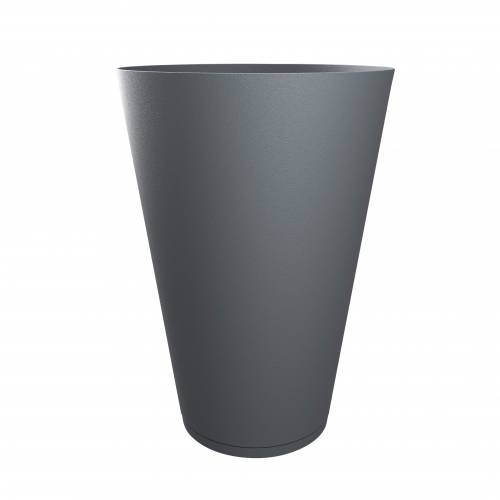 Vaso Tokyo - Antracite / Branco - D.50 A.80 cm
