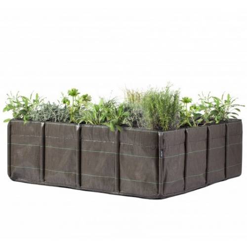 Horta quadrada em geotextil - 550l