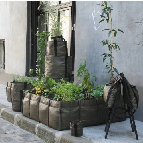 Horta quadrada em geotextil - 550l